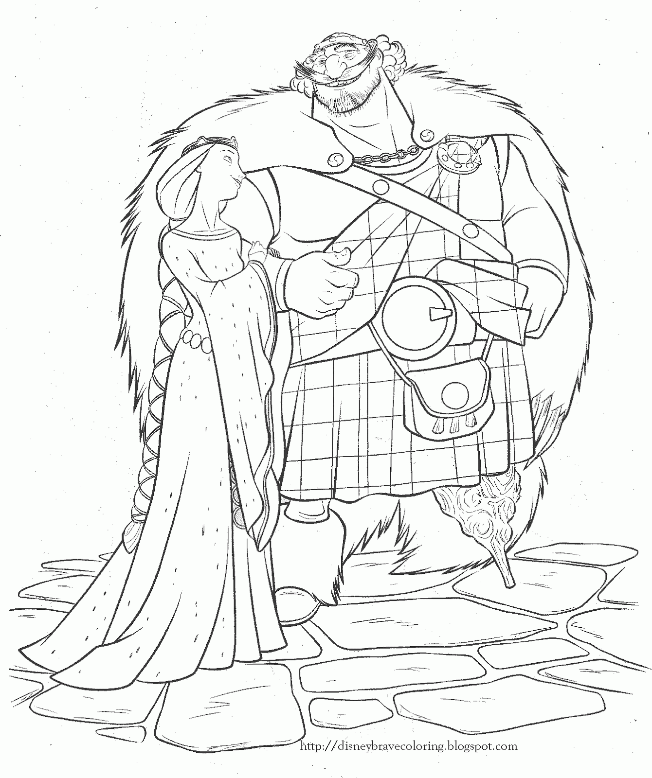 825 Simple Brave Princess Coloring Pages for Kids