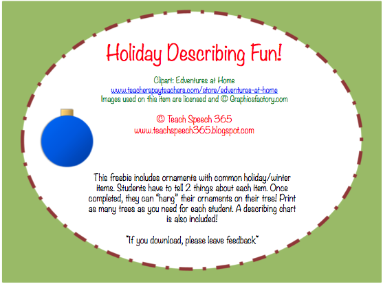 teach speech 365 a blizzard of winter activities christmas crackers target