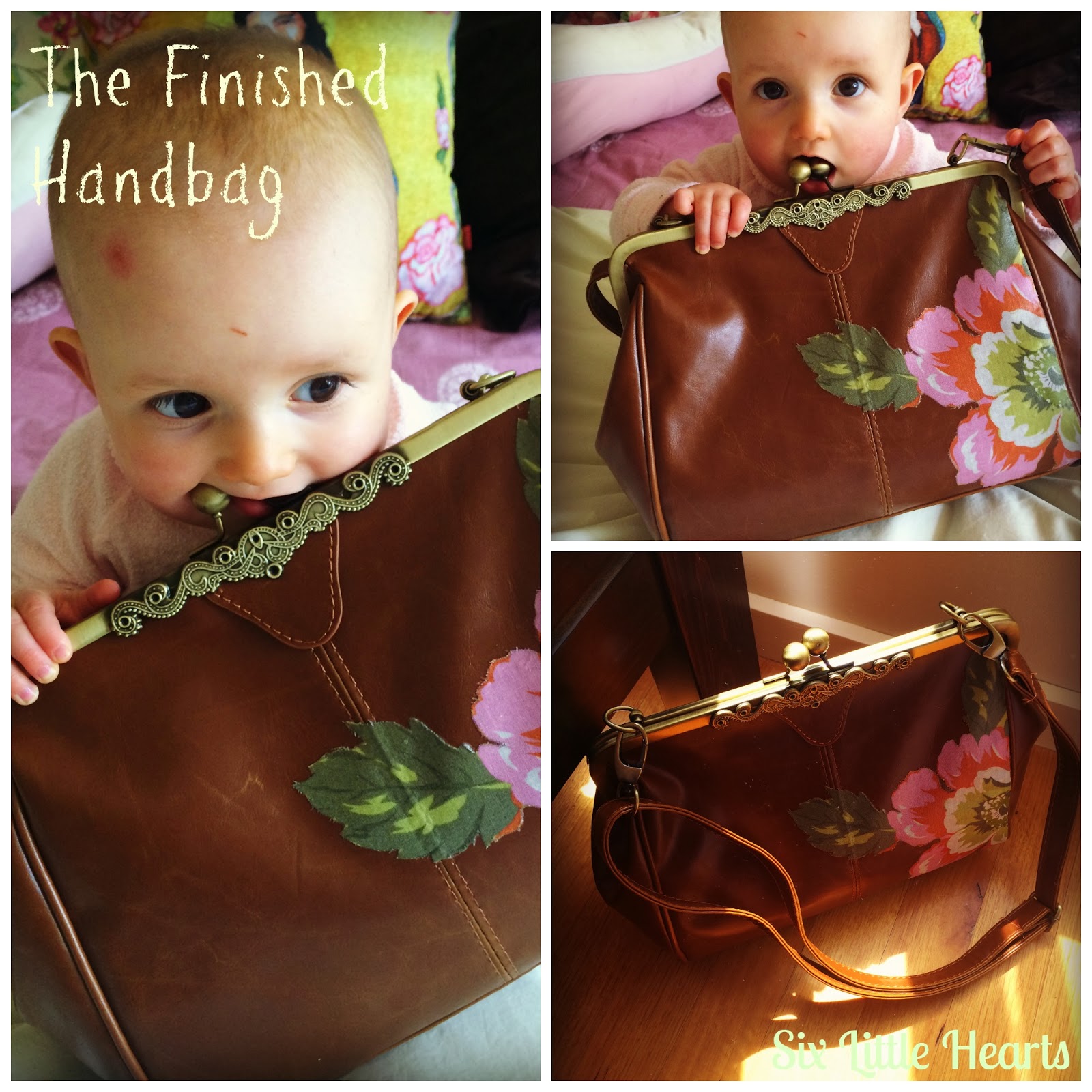 Six Little Hearts How to Decorate a Handbag...