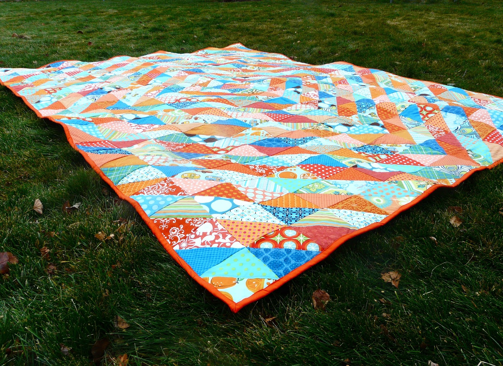 Sunshine, Handmade Warm Cool Quilt Along DONE, Finally
