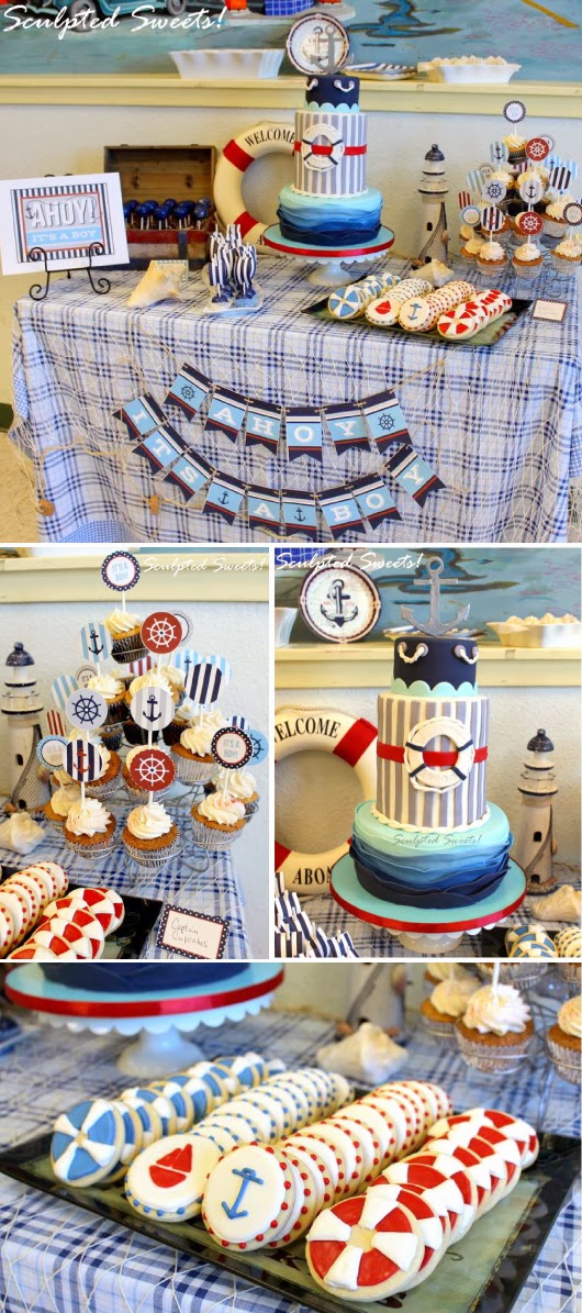 Yay, I Made It! Ahoy, It's a Boy Baby Shower