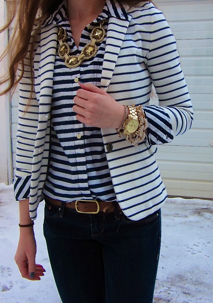 How to Wear Stripes on Stripes Liz Loves