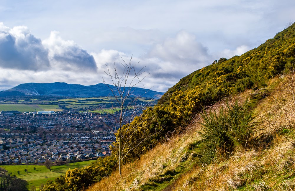 scenery arthur's seat edinburgh