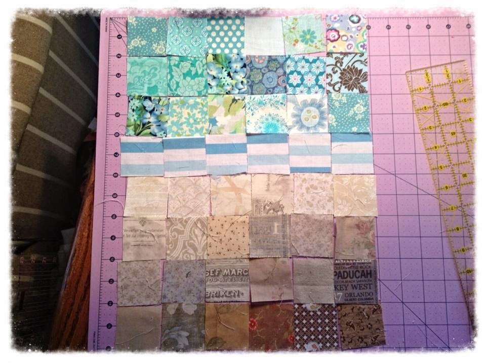 Dee's Doodles Repurposing Vintage Linens and Quilt Blocks