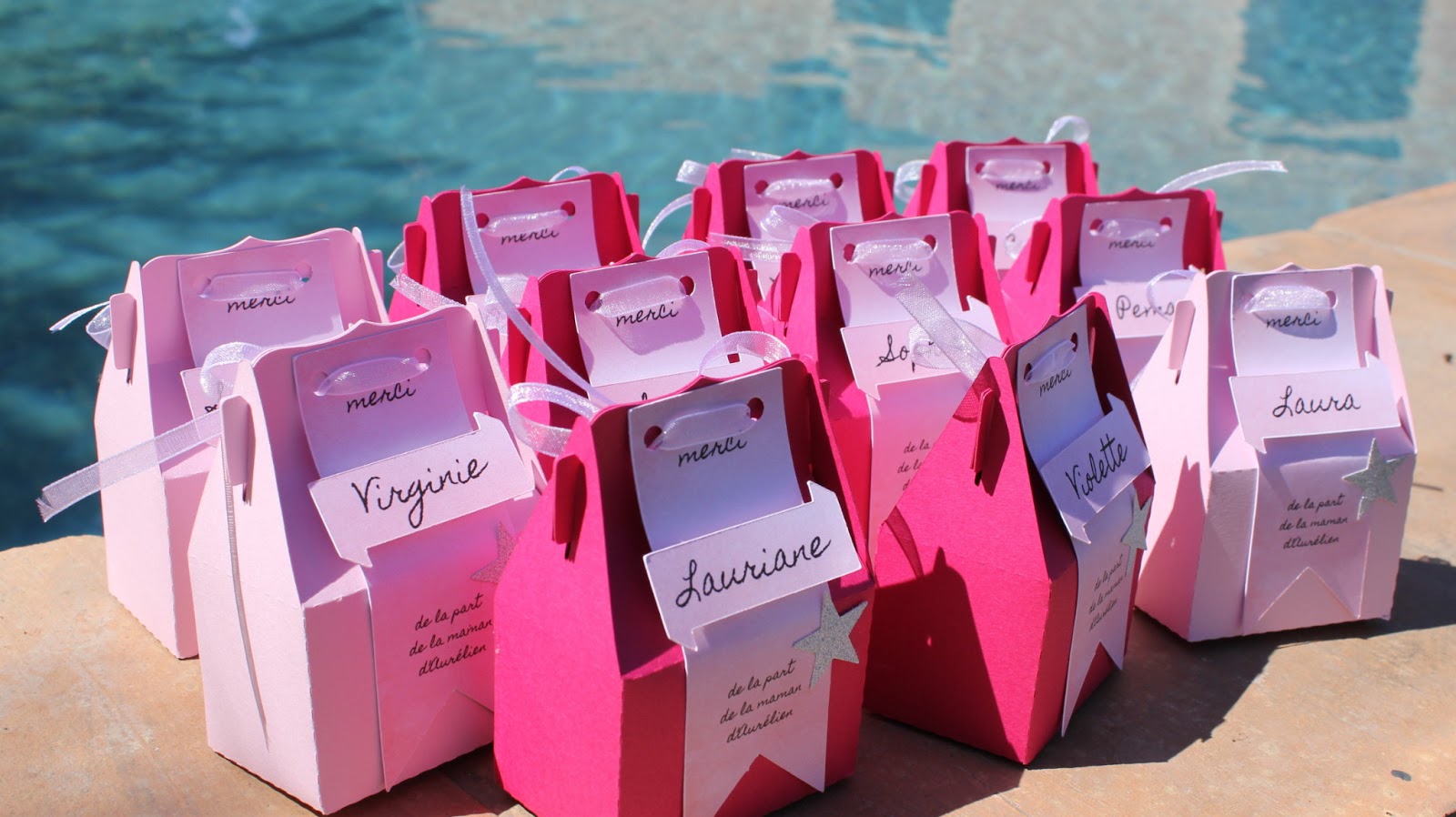 Petits cadeaux pour le personnel de l'école et de la crèche Le scrap