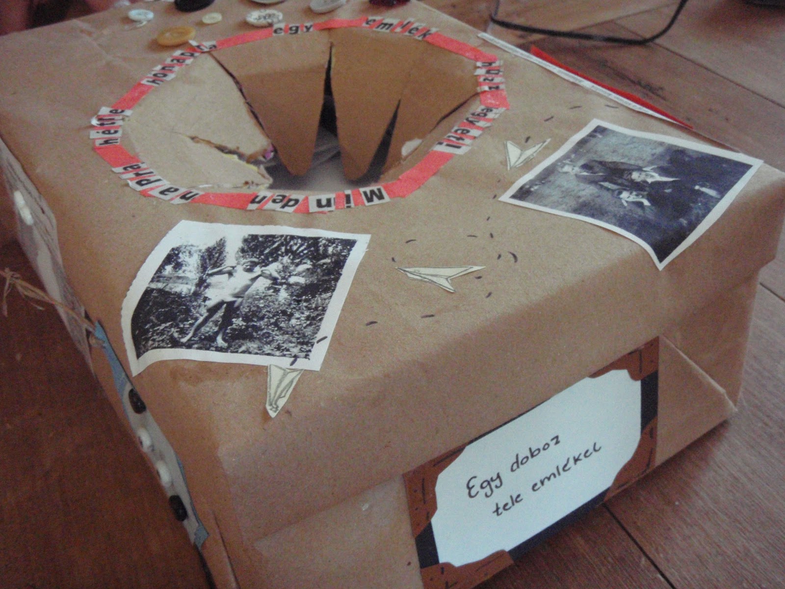 The Art Of RandoMness present Ideas Memory box