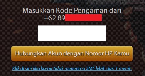 Cara Verifikasi Akun Point Blank Mengunakan Nomor Handphone Cara Verifikasi Akun Point Blank Mengunakan Nomor Handphone