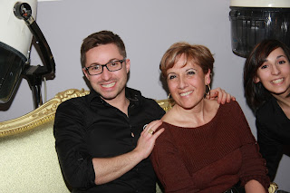 Eddy du Studio 54 avec Eugénie et sa fille Audrey. Eddy du Studio 54 avec Eugénie et sa fille Audrey.