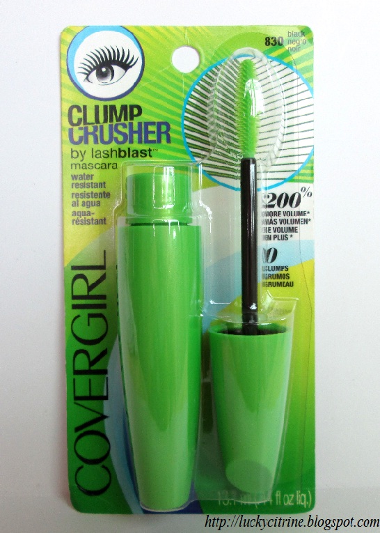 Lucky Citrine COVERGIRL Clump Crusher by LashBlast Water Resistant Mascara