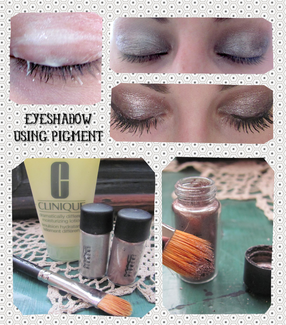 Love Notes by Lauryn how to use mac pigment