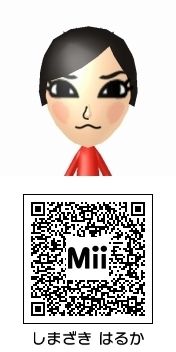 島崎遥香のMii QRコード トモダチコレクション新生活