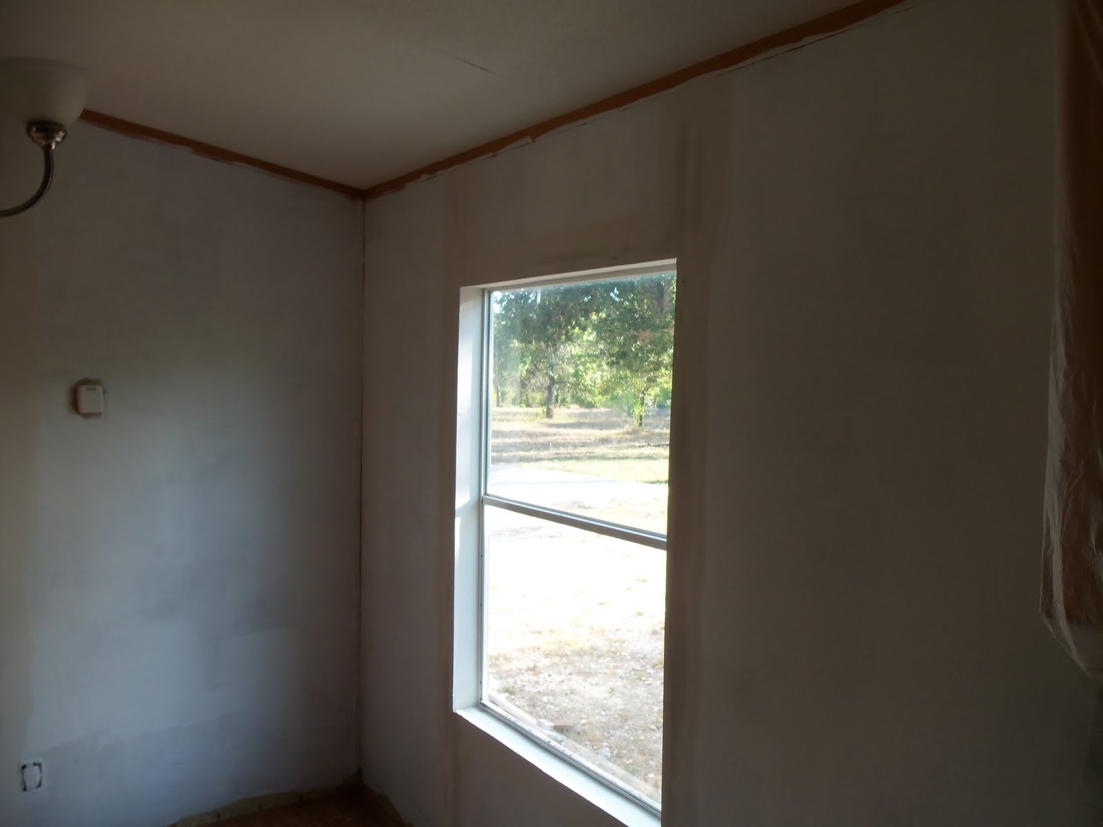 Mobile Home Makeover Tape and Float