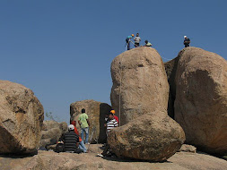 Climbing 25ft Chimney at Shamirpet