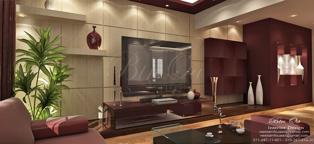 Wessam Fouaad تصميم ل Living Room بمساحة 8.40 في 3.99 Wessam Fouaad تصميم ل Living Room بمساحة 8.40 في 3.99