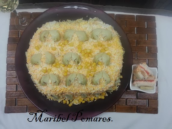 Pastel Con Pan De Molde.
