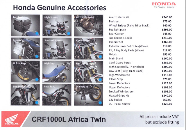genuine honda africa twin panniers