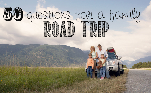 Reinventing Elizabeth: 50 Random questions for a Family Road Trip