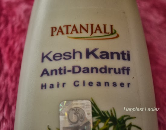 Patanjali Kesh Kanti Anti Dandruff Hair Cleanser Review - Happiest Ladies
