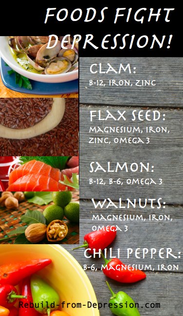 Natural Foods That Help Fight Depression Natural Foods That Help Fight Depression