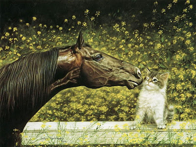 caballo-con-niña-pintura-al-oleo caballo-con-niña-pintura-al-oleo
