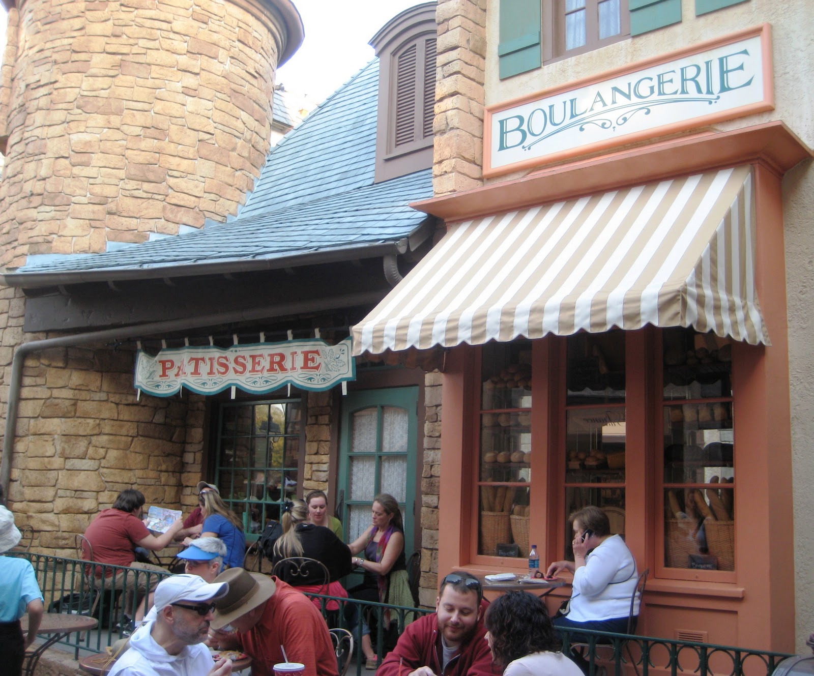 Epcot Center; Restaurant Reviews San Angel Inn, Boulangerie Patisserie