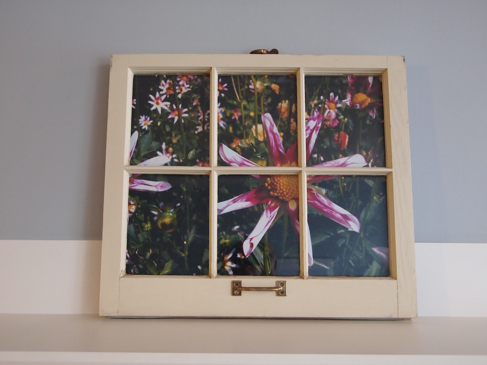 Craft Room Confidential Recycled Window Picture Frame