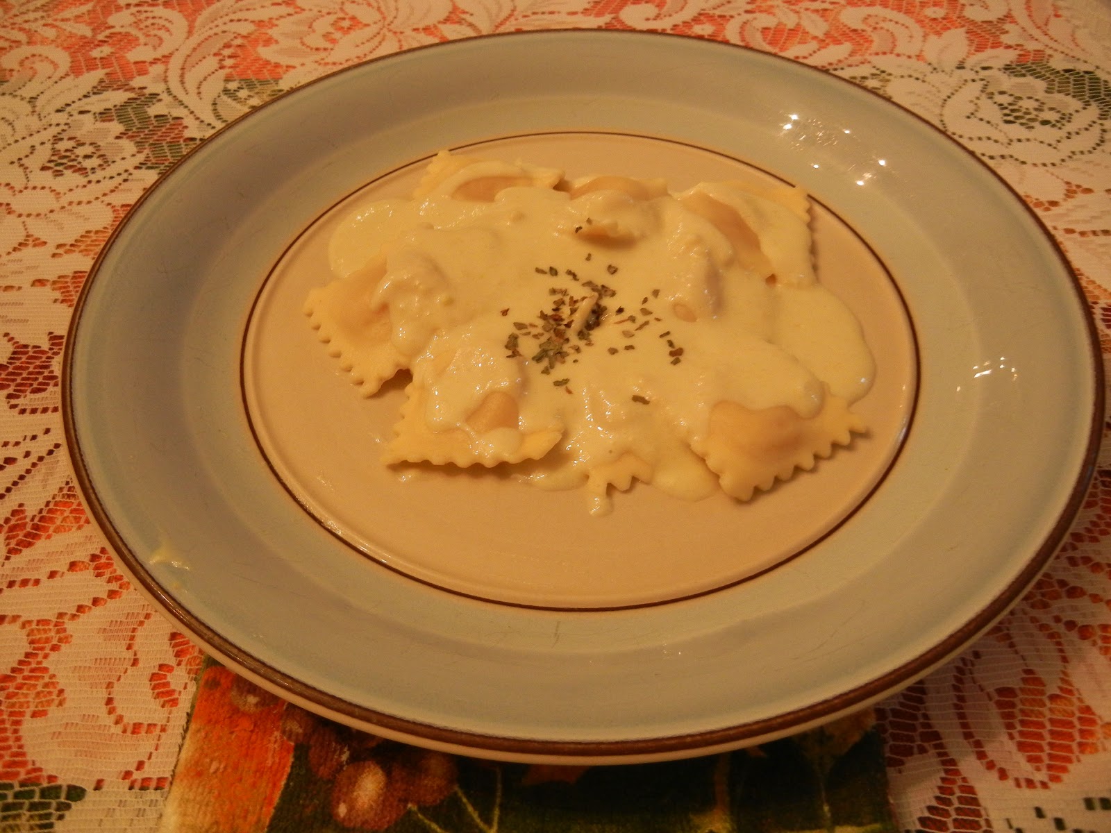 From My Southwest Kitchen Green Chili Alfredo Sauce