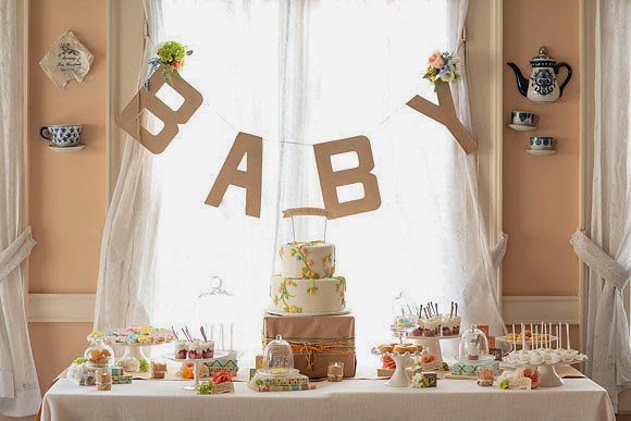 Cómo Decorar la Mesa para un Baby Shower | Fiestas y todo Eventos