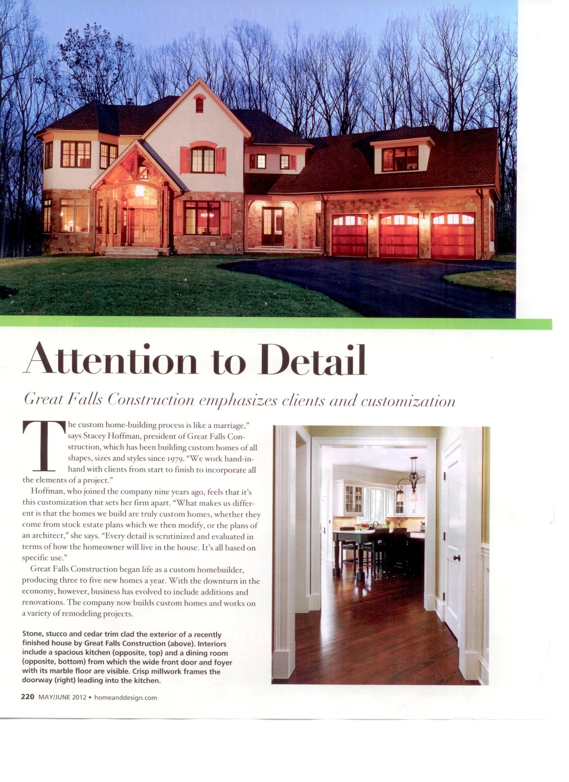 Enlightening (Residential Lighting Blog) Our projects featured in Home and Design Magazine
