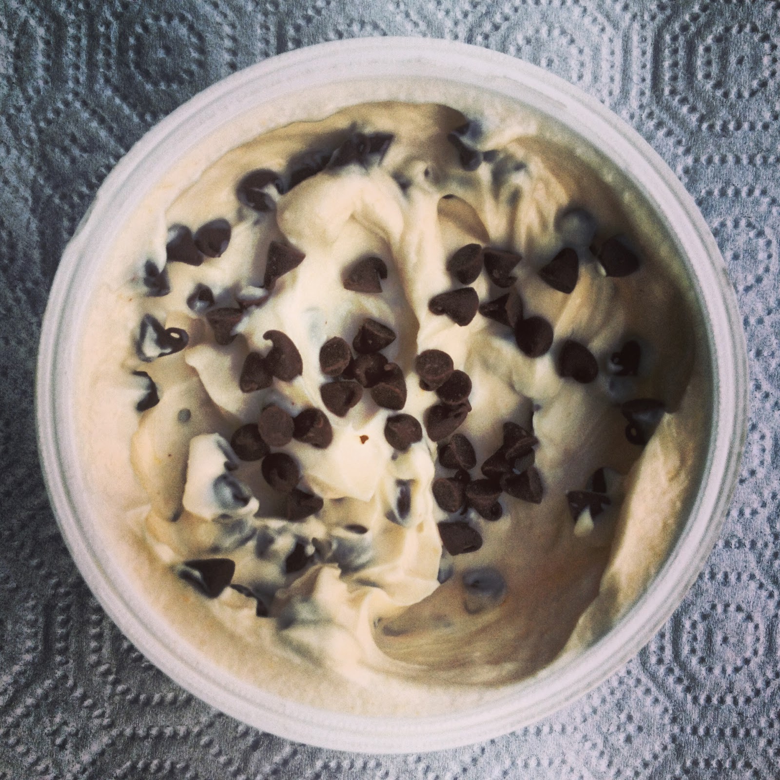 AB [takes] CA {Recipe} greek yogurt chocolate chip cookie dough