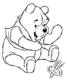transmissionpress: Winnie The Pooh Bear Coloring Pages Part 2