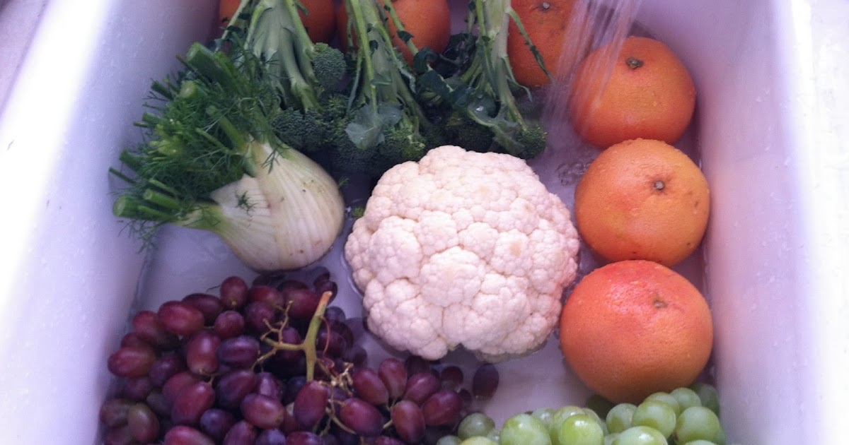my family prepared How to Clean and Store your Produce to make it Last