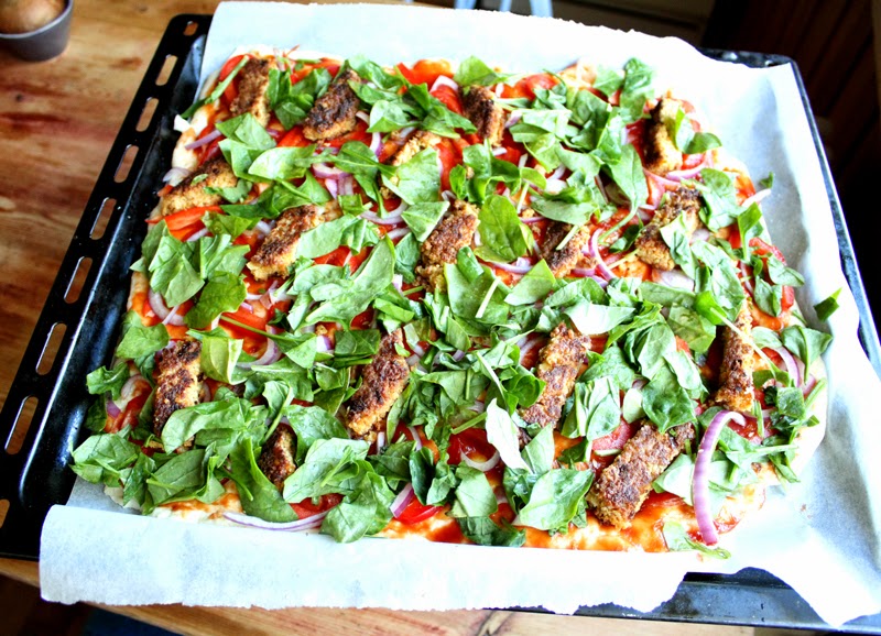 Pizzabunn Med Gresk Yoghurt