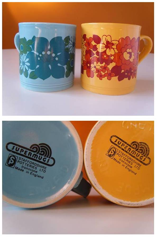 Hung Up On Retro Retro Cups & Mugs