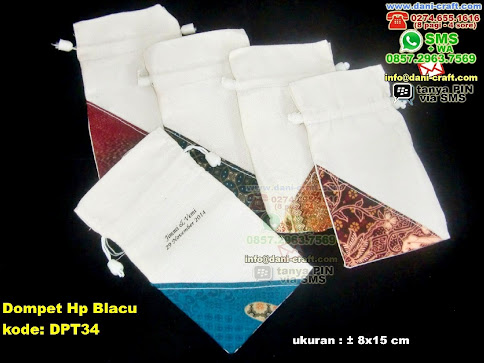 Dompet Hp Blacu Kain Blacu