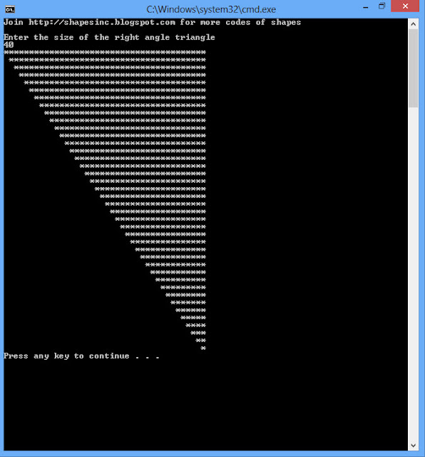 Right Angled Triangle 3 Shapes in C++ Free C++Tutorial Online
