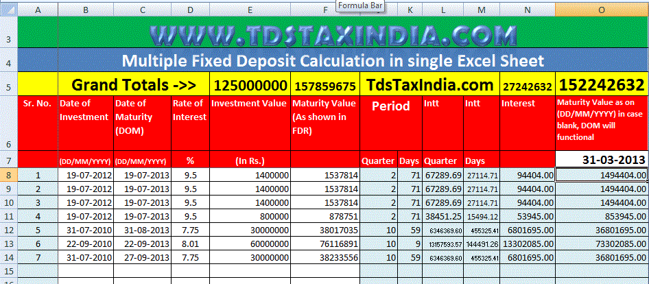 salary computation in excel