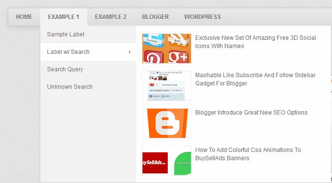 Mashable Style AJAX Navigation Menu Widget for Blogger Mashable Style AJAX Navigation Menu Widget for Blogger