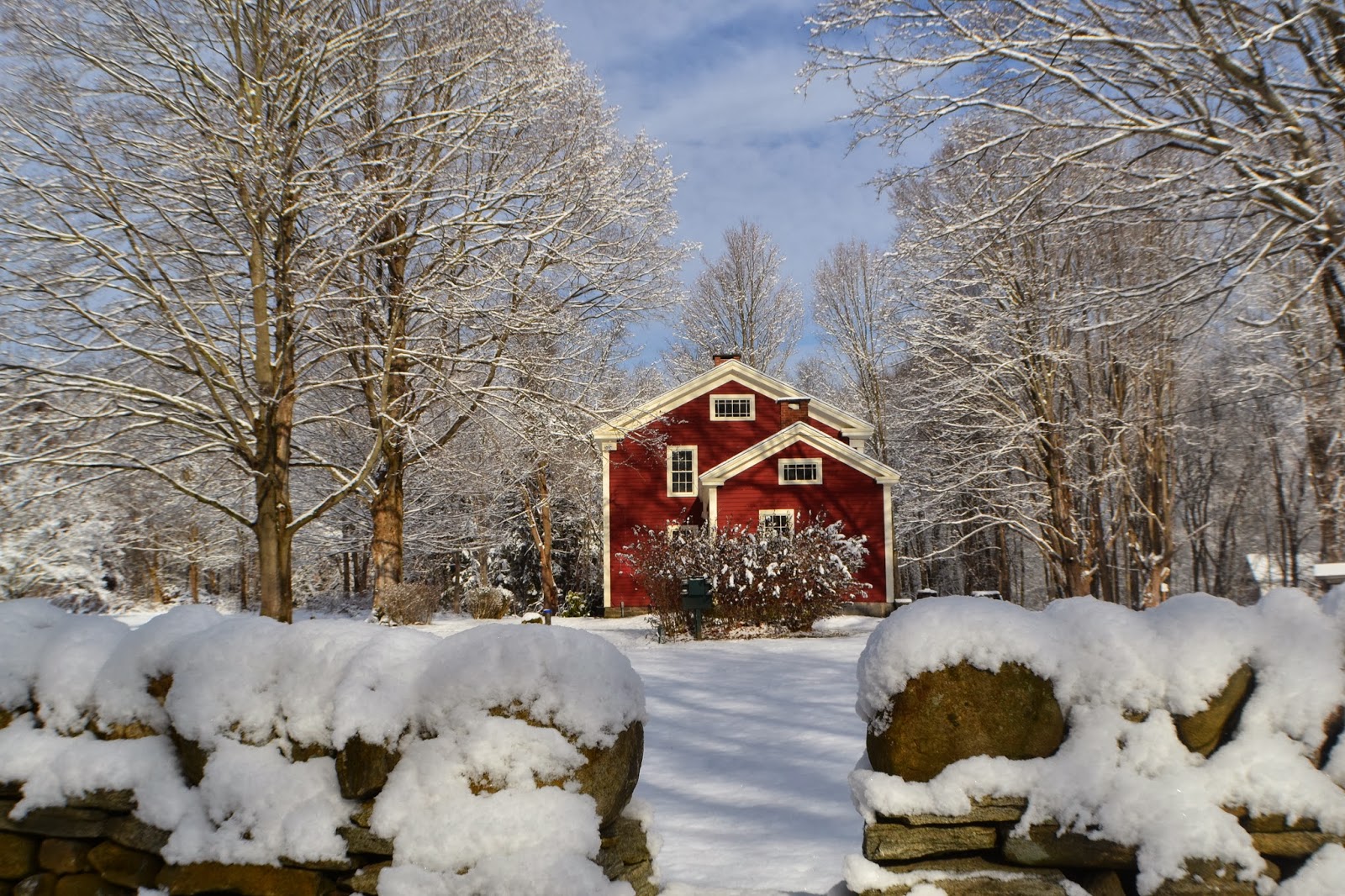 Focus On Killingworth, CT and Surrounding Towns Snow Scenes at