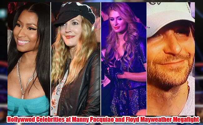 List of Hollywood Celebrities at Manny Pacquiao and Floyd Mayweather Megafight 2015 List of Hollywood Celebrities at Manny Pacquiao and Floyd Mayweather Megafight 2015