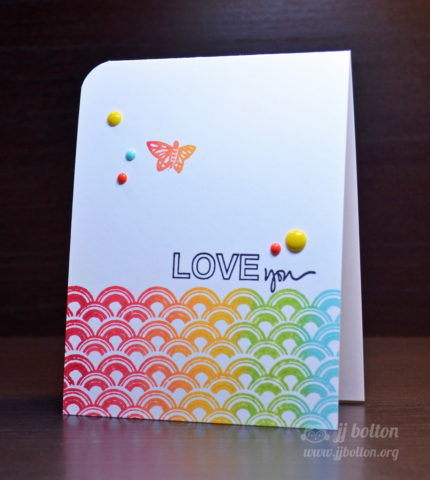 JJ Bolton Handmade Cards: Mama Elephant Stamp Highlight: Modern title=