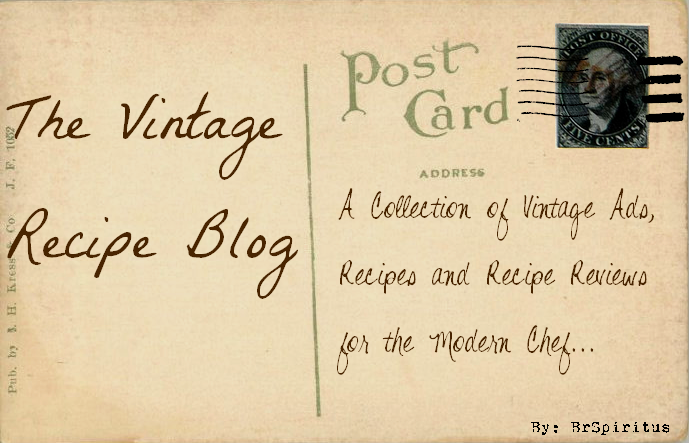 Vintage Recipe Blog
