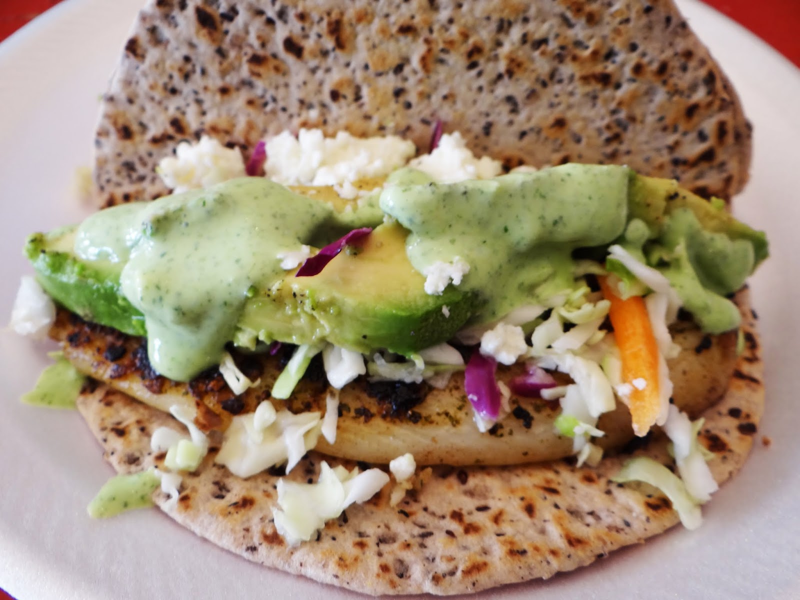 Farmer in the Heel Cilantro Lime green sauce