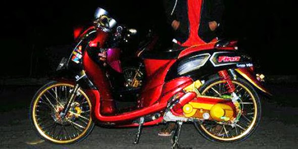 Foto dan Gambar Modifikasi Yamaha Mio Fino Keren Terbaru Foto dan Gambar Modifikasi Yamaha Mio Fino Keren Terbaru