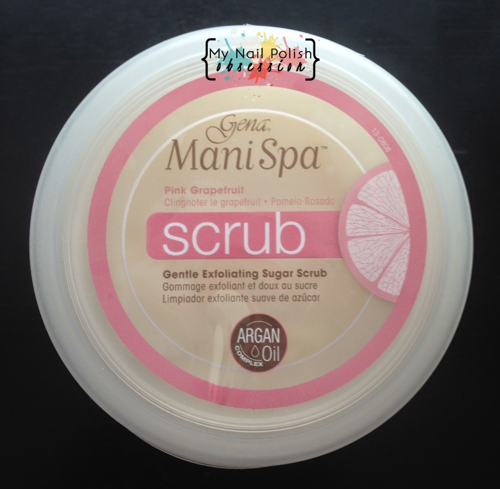 My Nail Polish Obsession Gena Spa Gentle Exfoliating Sugar Scrub