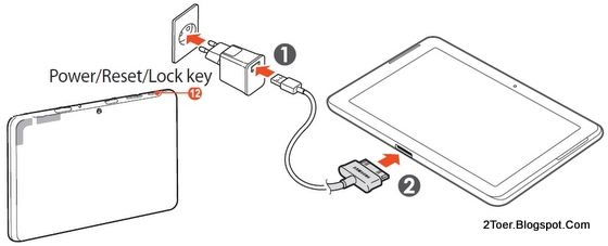 Battery and Perform Factory Data Reset on Samsung Galaxy Tab 2 10.1