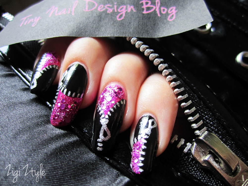 Inspiration Nails Zipper! ZigiZtyle