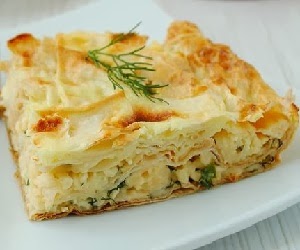 Пирог из лаваша с творогом и зеленью рецепт с