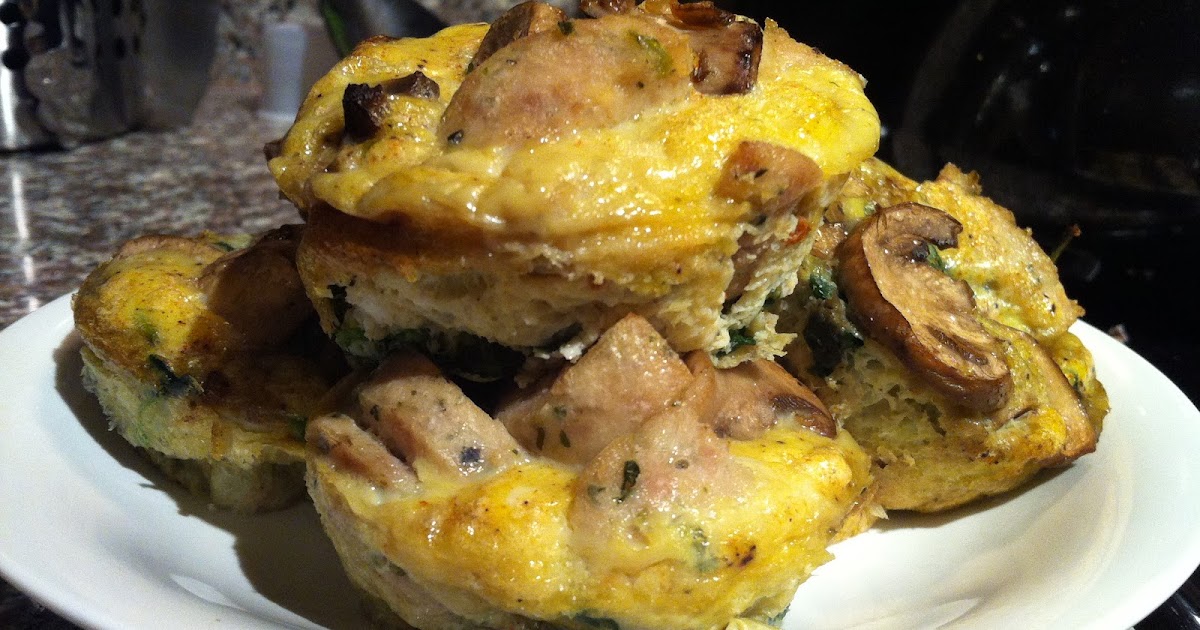 The Lotus Bar Chicken Sausage Breakfast Egg Muffins