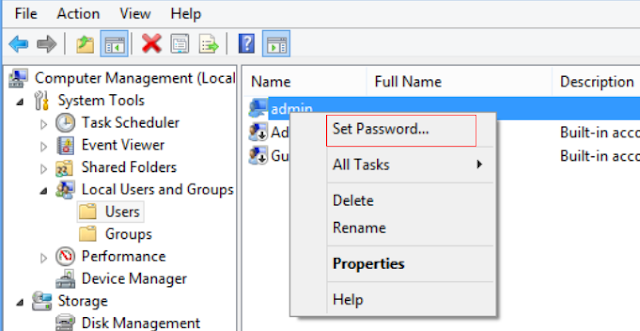 crack windows 7 password computer manage